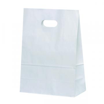 サンプル【紙袋】 イーグリップLサイズ 白 210×100×290mm