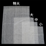サンプル【不織布】内袋 薄タイプ 小(白・黒) 300×400(mm)