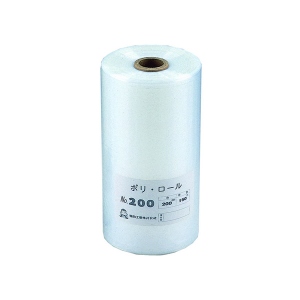 【ポリ袋】 ポリロール LDPE 200×300(mm) (150m巻)