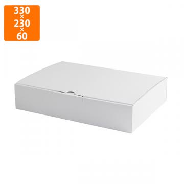 【化粧箱】EE-64W はっ水宅配箱 6cm 4　330×230×60mm (100枚入)