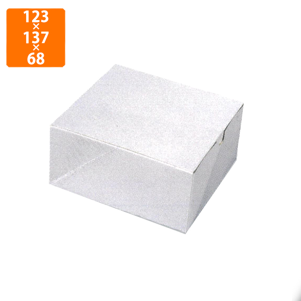 化粧箱】12-25 鯛焼5個入白鯛5 123×137×68mm (800枚入) | 包装資材・袋