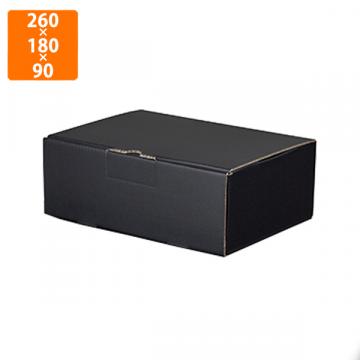 【化粧箱】EE-92B はっ水宅配箱 9cm 黒 260×180×90mm (100枚入)