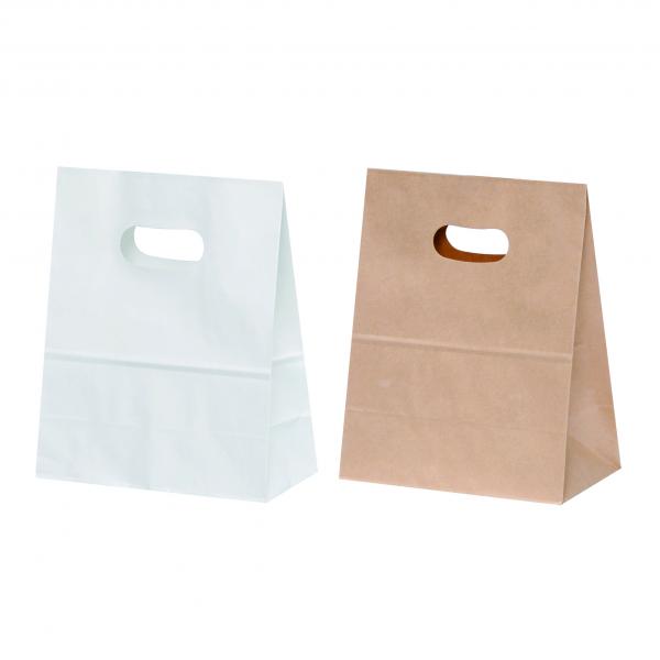 紙袋】 イーグリップSサイズ 160×80×195mm (50枚入) | 包装資材・袋の