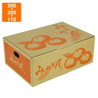 化粧箱】L-2397 みかん 3kg箱 300×200×110mm (80枚入) | 包装資材・袋 ...