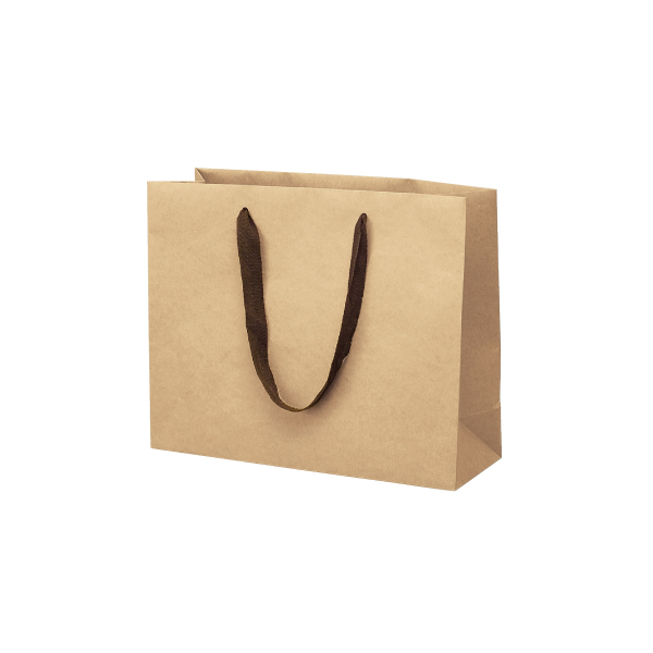 紙袋】紙袋320×110×400mm 茶(取っ手:紙丸紐) | 包装資材・袋の通販 
