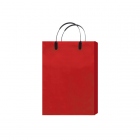 ≪在庫限り≫【紙袋】ラミネートバッグS(赤)225×80×310mm〈5枚入り〉