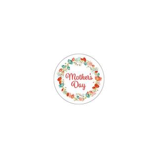 シール】季節菓子シール MATHERS DAY 40×40mm LX563 (300枚入り