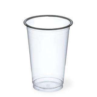 プラスチックコップ プラコップ】 PET CP92-510 無地 18オンス 510ml (50個入