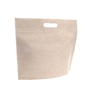 【保冷袋】クラフト紙ラミスル保冷バッグ(不織布タイプ)　W350×H295×底マチ60+60(mm)