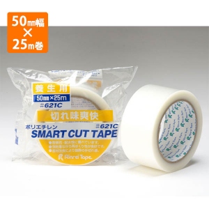 【テープ】621養生用CPEテープ透明50mm幅×25m巻
