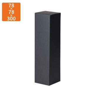化粧箱】K-1600 流氷720ml細 1本 黒 78×78×300mm (200枚入