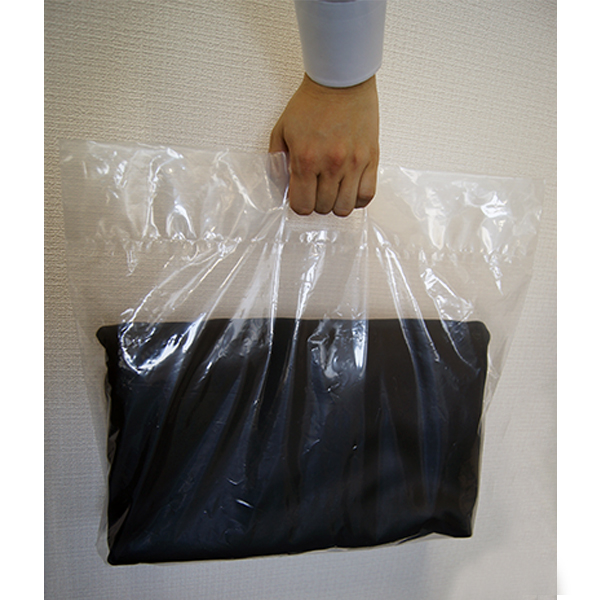 ポリ袋】横型底マチ付き小判抜き袋440×360mm | 包装資材・袋の通販
