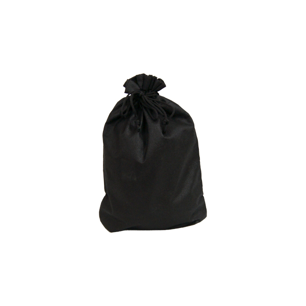 不織布】巾着袋(黒)Sサイズ(10枚入り) | 包装資材・袋の通販モール