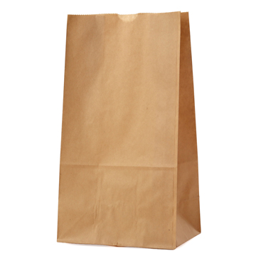 【環境配慮商品】【耐油袋】PFASフリー耐油H4茶無地　130×80×235