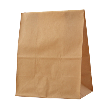 【環境配慮商品】【耐油袋】PFASフリー耐油H300茶無地　180×105×225