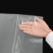 【環境配慮商品】【ポリ袋】再生原料40%　ゴミ袋45L　LD　透明　GI48