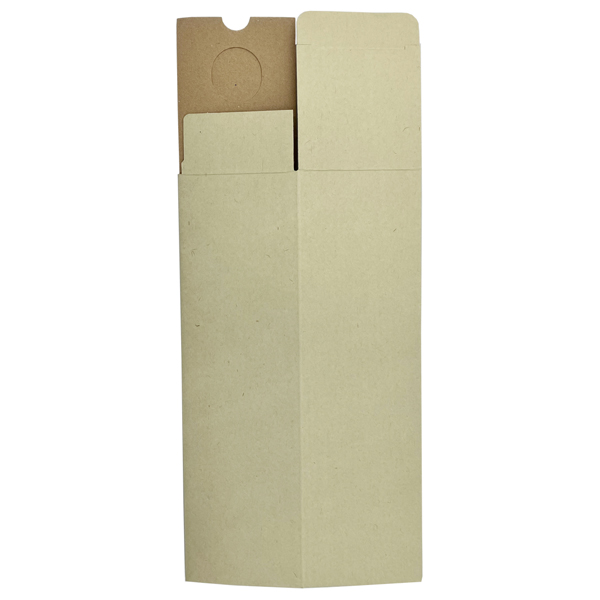 化粧箱】K-1046 720ml太・細兼用1本箱 88×88×300mm (200枚入