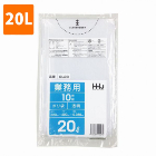 【個人宅配送可】ポリ袋　20L　LL+　0.016×520×600mm　透明　20枚×100冊(2000枚)　MZ20【取り寄せ商品・即納不可・代引き不可・返品不可】 hhj00250_140.jpg
