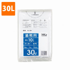 ポリ袋】 30Lゴミ袋(厚み0.040・透明) GL-38 <10枚入り> | 包装