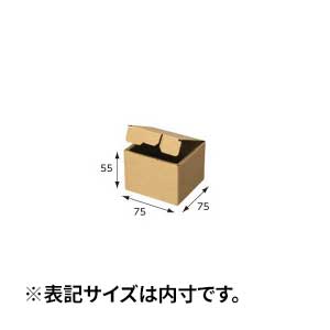 【箱】 ナチュラルボックス Z-104 75×75×55 (10枚入)