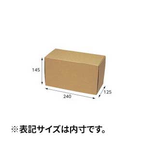 【箱】 ナチュラルボックス Z-29 CD20枚収納 240×125×145 (10枚入)