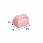 【箱】 キャリーピンク#4 90×120×80 (50枚入)