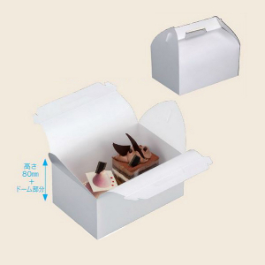 【箱】 ドームホワイト#7 150×210×80 (50枚入)