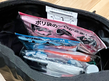 2パック入れても、かさ張りません。